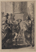 KG 11272
<br/>
Roeping van Mattheus
<br/>
<em>Picart, Bernard (1673-1733)</em>